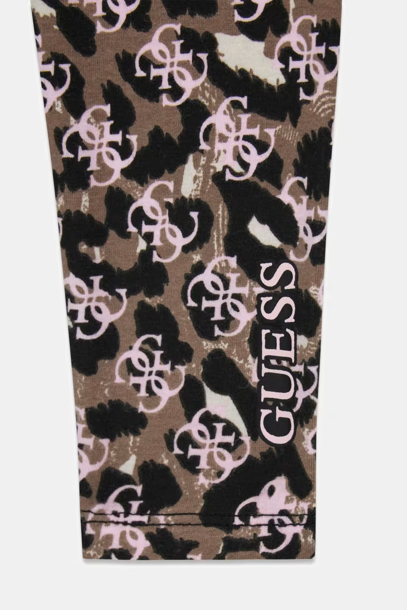 GUESS KIDS ANIMAL PRINT LEGGINGS