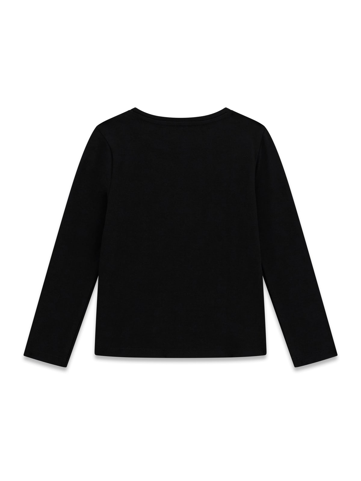 GUESS KIDS SEQUINS LOGO LS T SHIRT