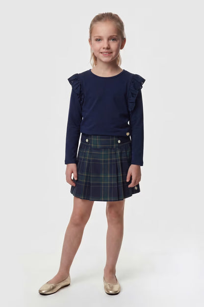 GUESS KIDS BLOUSE WITH RUFFLES