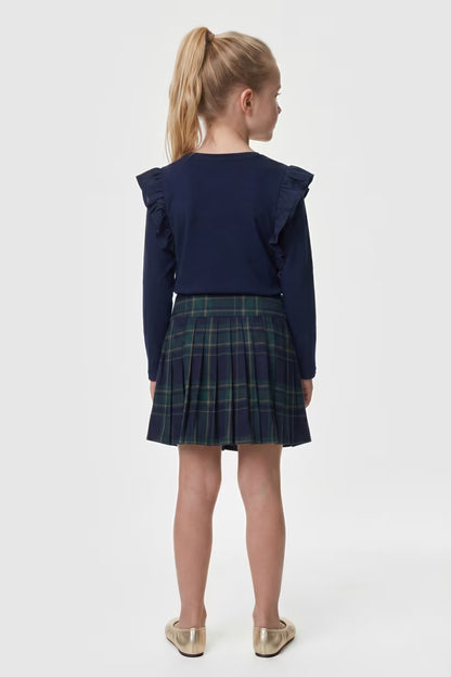 GUESS KIDS BLOUSE WITH RUFFLES