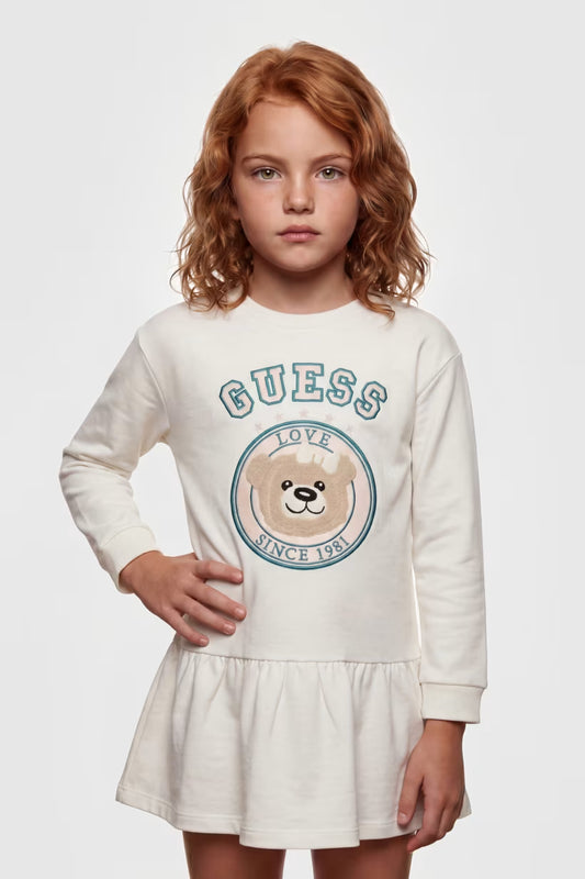 GUESS KIDS BABY BEAR ACTIVE DRESS