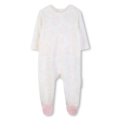KARL LAGERFELD BABY GIRLS CHOUPETTE BABYGROW GIFT SET