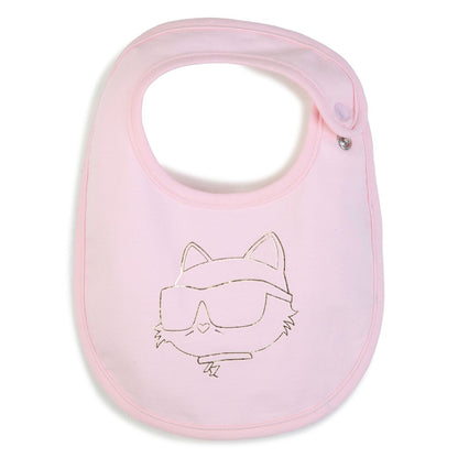 KARL LAGERFELD BABY GIRLS CHOUPETTE BABYGROW GIFT SET