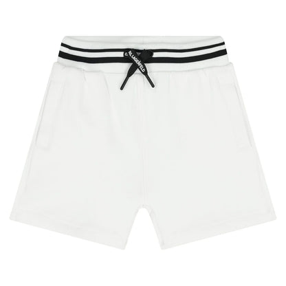 KARL LAGERFELD BOYS BLACK & WHITE LOGO SHORTS SET