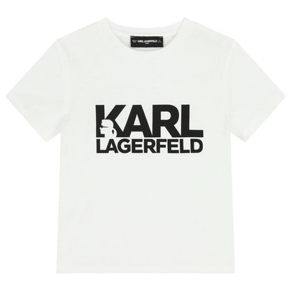 KARL LAGERFELD BOYS LOGO T-SHIRT