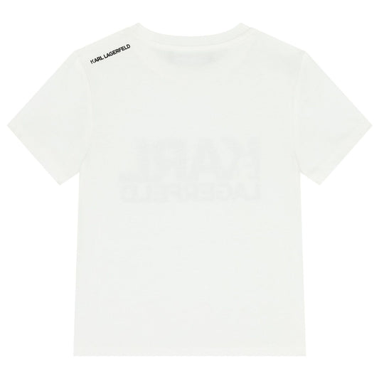 KARL LAGERFELD BOYS LOGO T-SHIRT