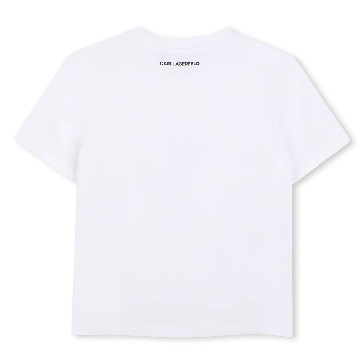 KARL LAGERFELD REVERSIBLE SEQUIN CHOUPETTE T-SHIRT