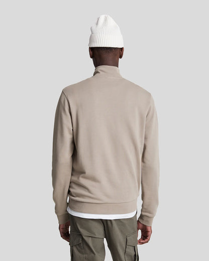LYLE & SCOTT HALF ZIP COTTON MERINO JUMPER