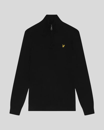 LYLE&SCOTT COTTON MERINO 1/4 ZIP JUMPER