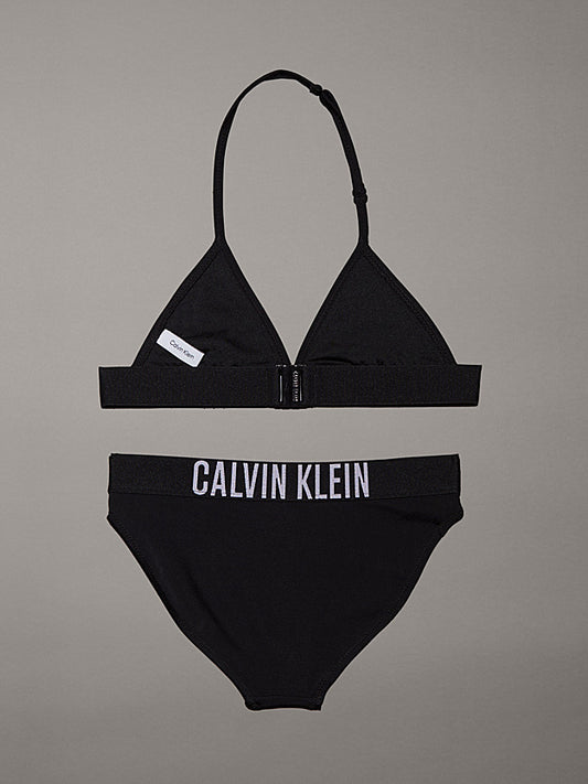 CALVIN KLEIN KIDS GIRLS TRIANGLE BIKINI SET-INTENSE POWER