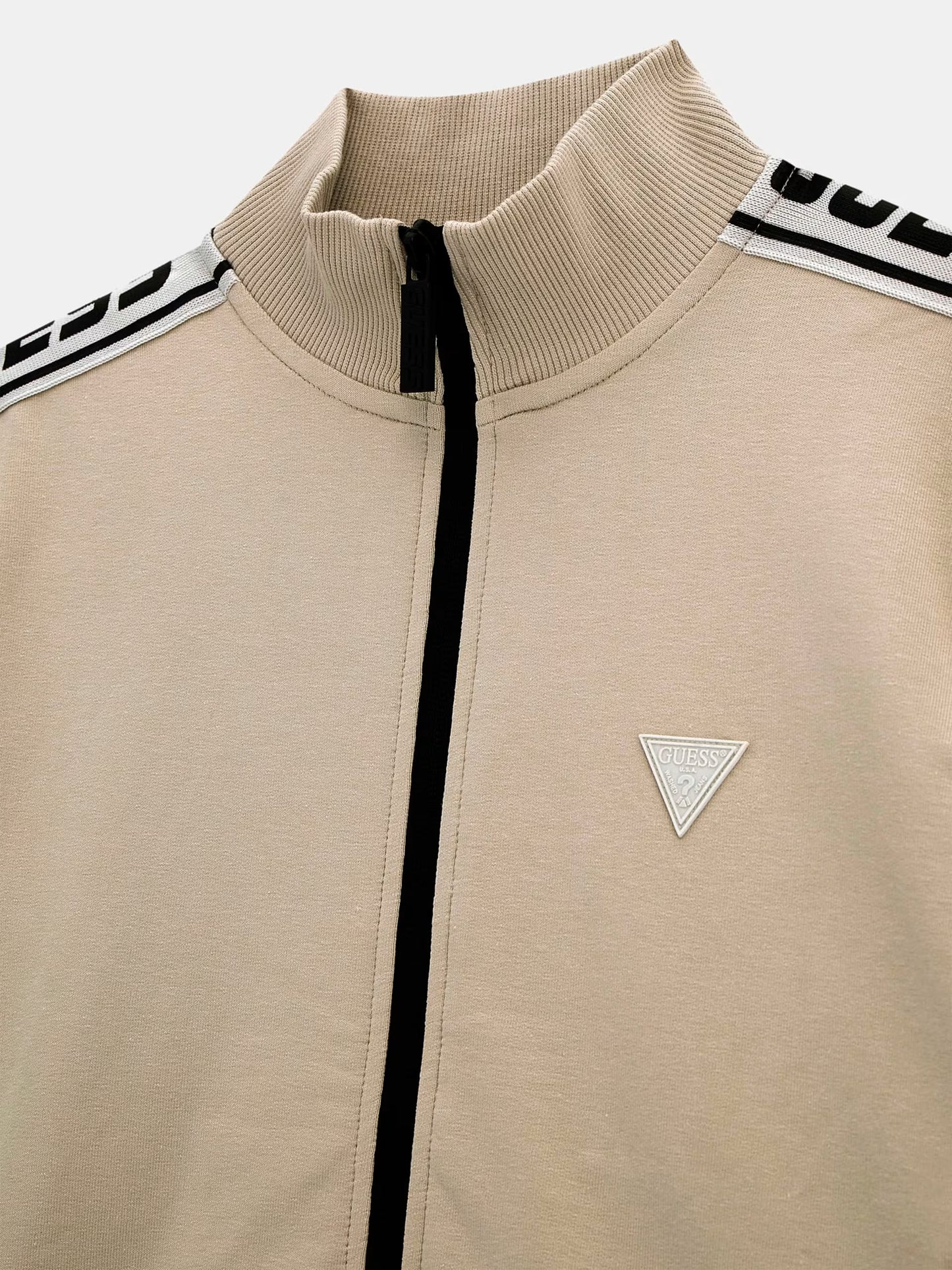 GUESS SIDE TAPE ZIP SEATSHIRT