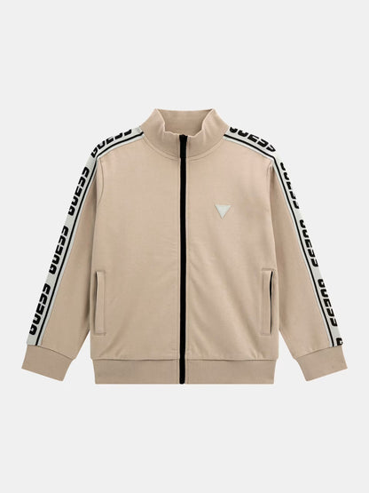 GUESS SIDE TAPE ZIP SEATSHIRT