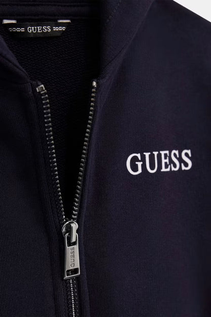 GUESS KIDS ZIP UP HOODED ACTIVE TOP