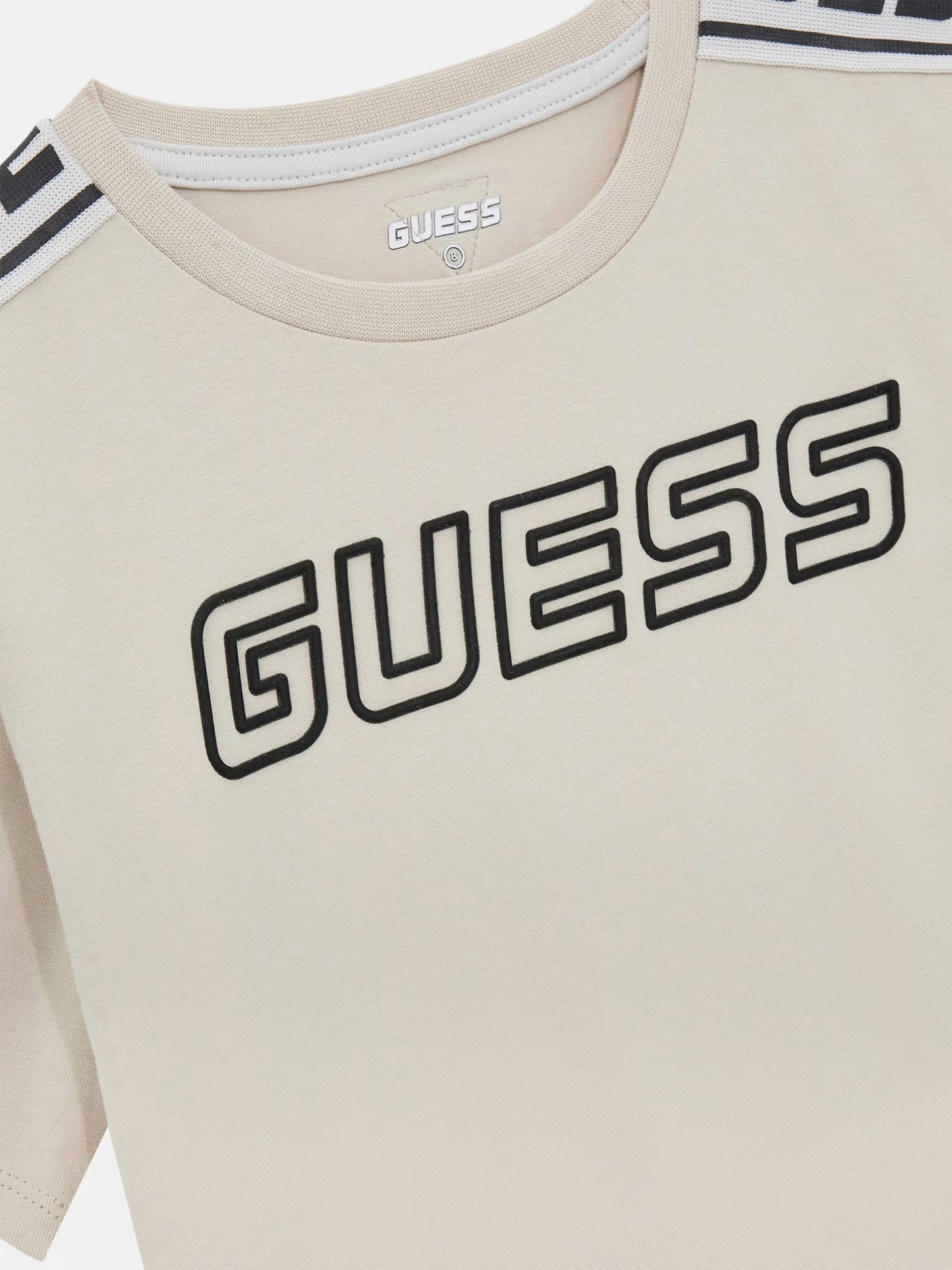 GUESS COTTON SIDE TAPE T SHIRT