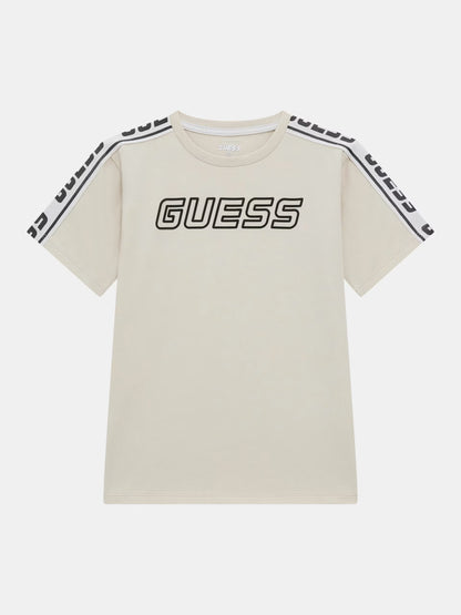GUESS COTTON SIDE TAPE T SHIRT