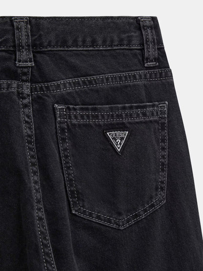 GUESS KIDS OVERSIZE CARGO RIGID DENIM PANTS