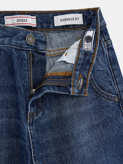 GUESS JEANS KIDS BALLOON DENIM PANTS