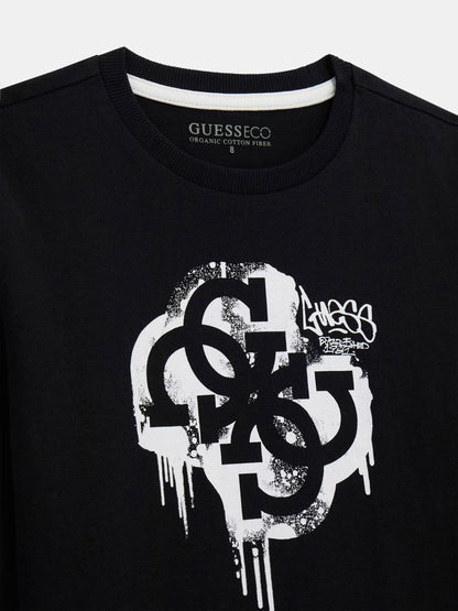 GUESS JEANS KIDS QUATRO G LS T SHIRT