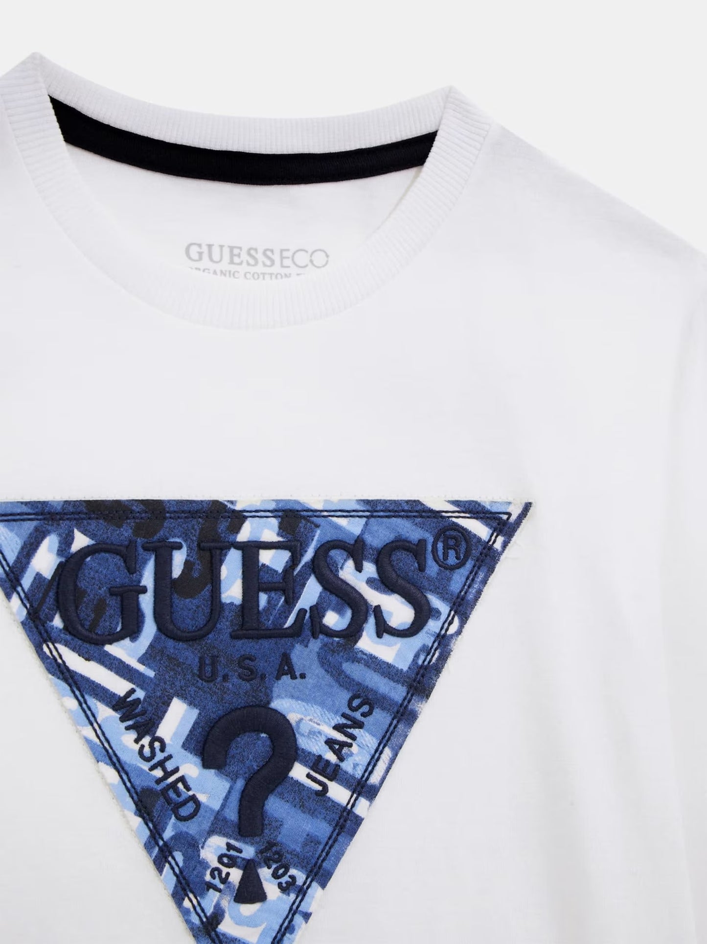 GUESS KIDS TRIANGLE LOGO LS JERSEY