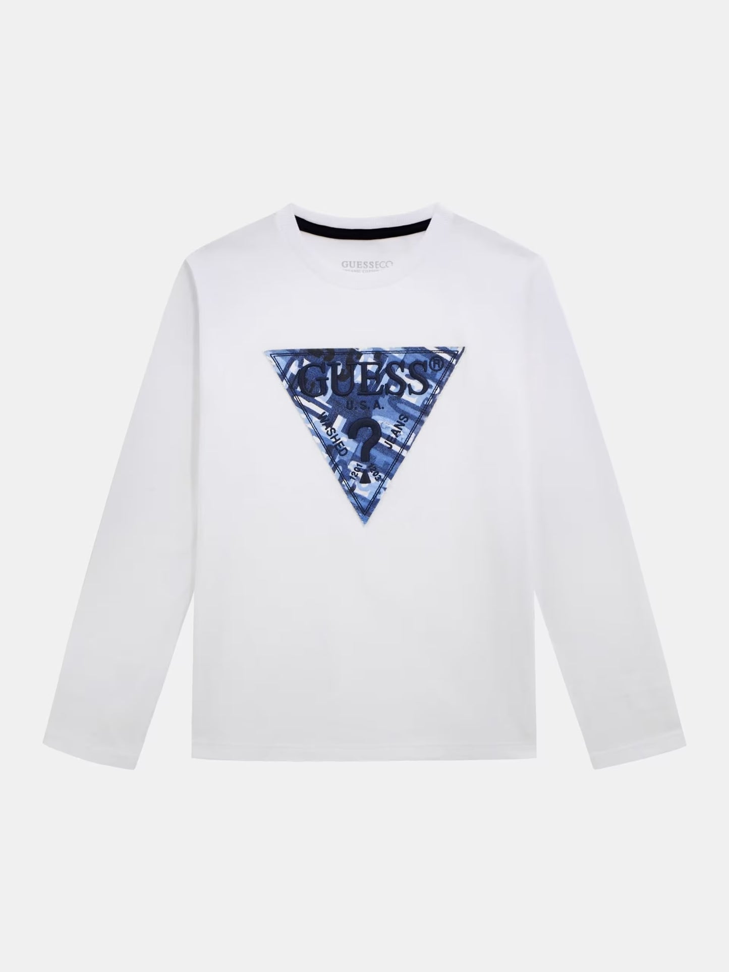 GUESS KIDS TRIANGLE LOGO LS JERSEY