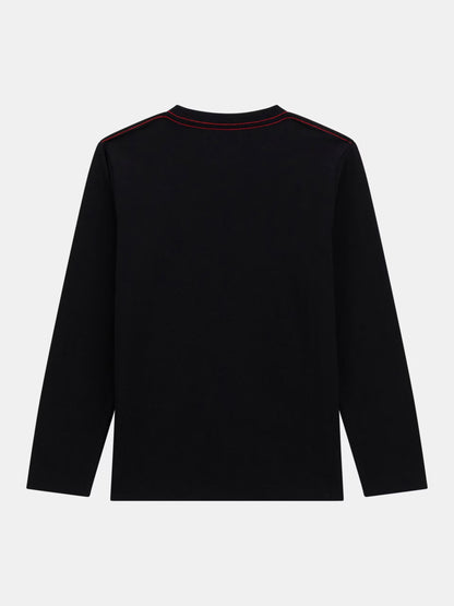 GUESS KIDS TRIANGLE LOGO LS JERSEY