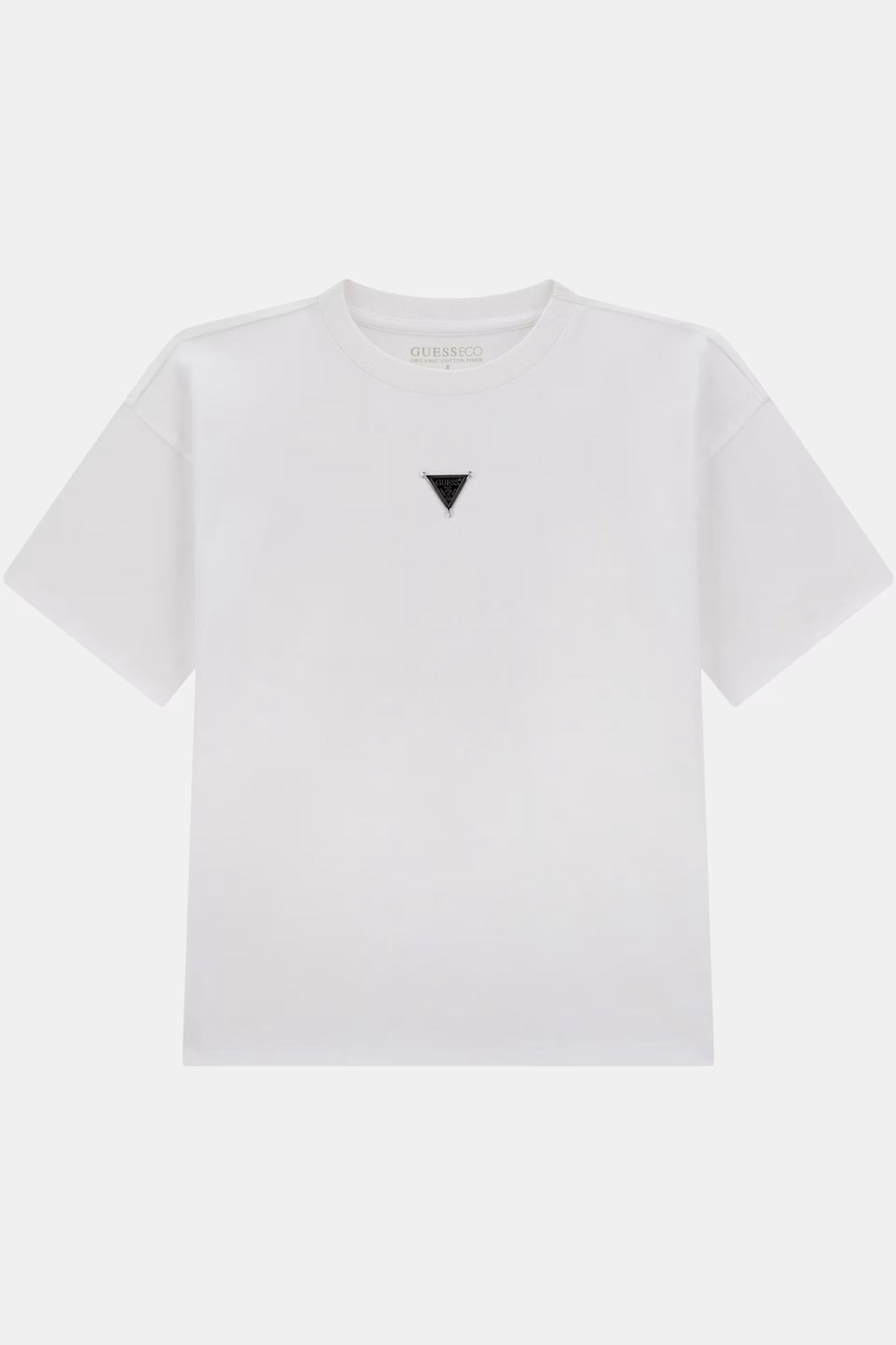 GUESS KIDS REGULAR FIT METAL TRIANGLE T SHIRT