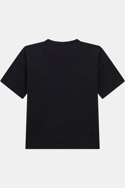 GUESS KIDS METALLIC TRIANGLE LOGO T SHIRT