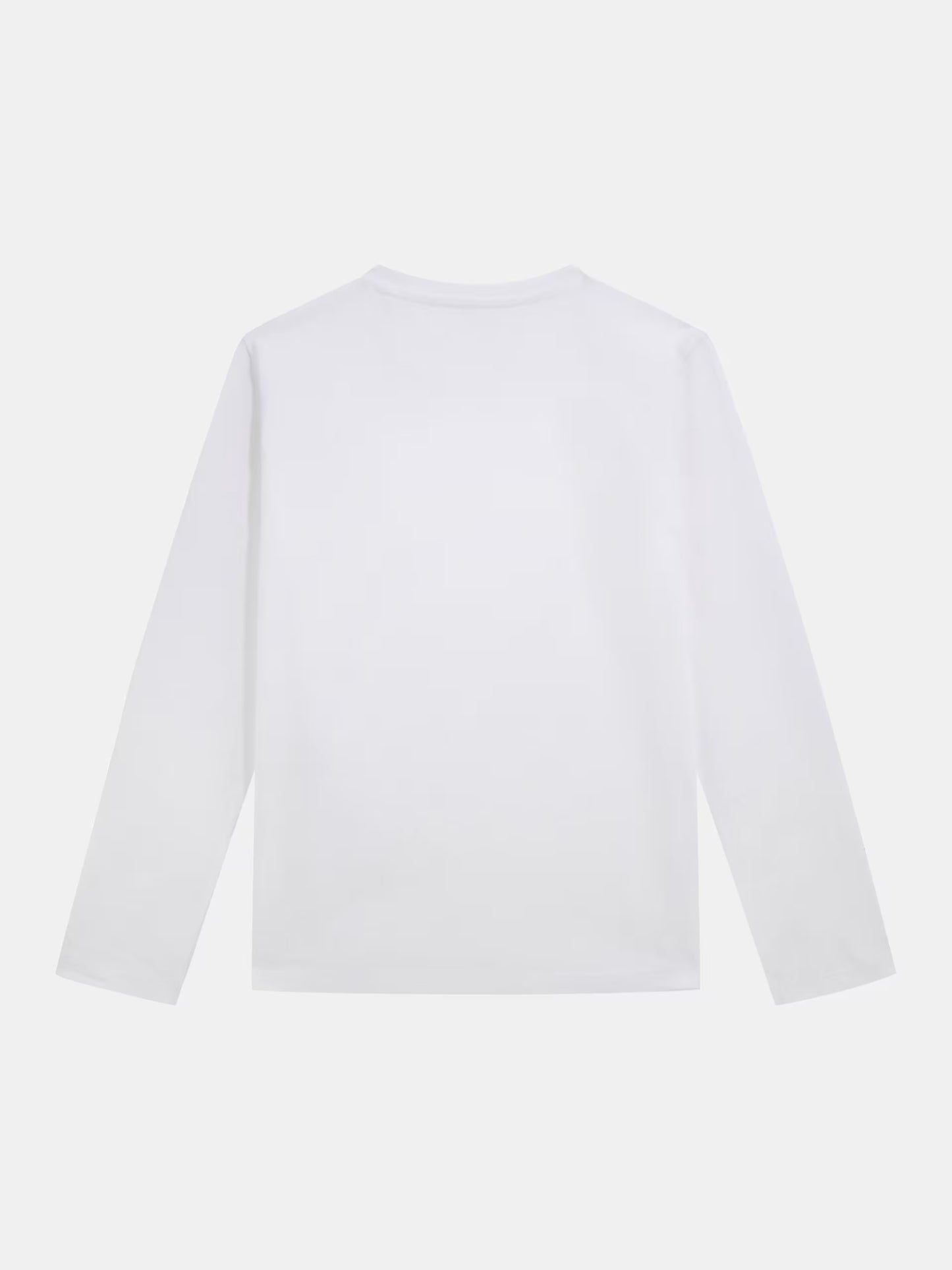 GUESS JEANS BOYS LS TRIANGLE LOGO JERSEY T SHIRT