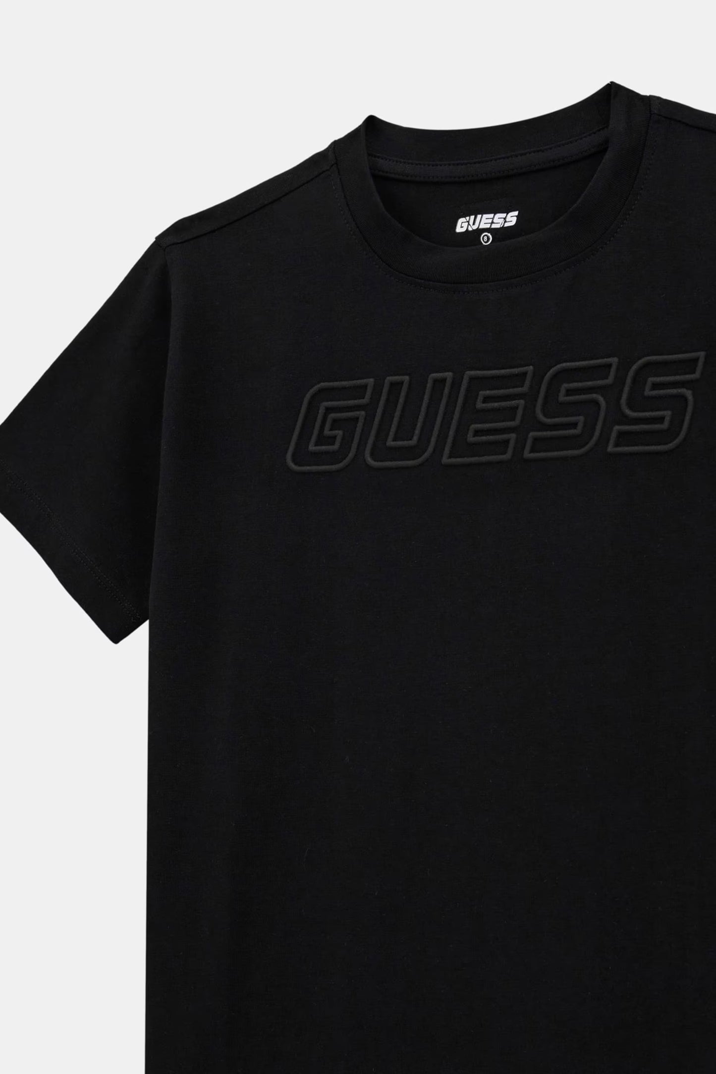 GUESS KIDS LOGO PRINT T SHIRT