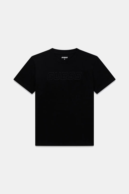 GUESS KIDS LOGO PRINT T SHIRT