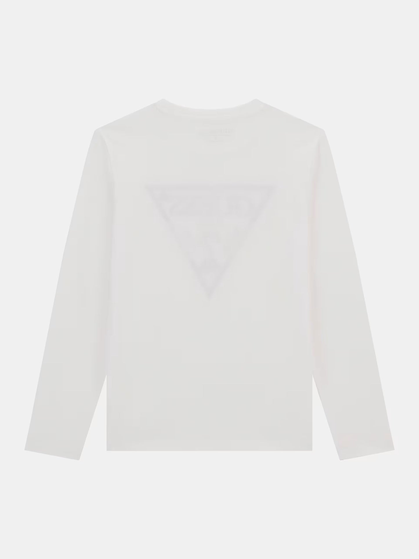 GUESS LS TRIANGLE LOGO T SHIRT