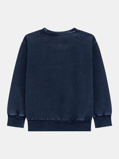 GUESS JEANS KIDS OVERSIZE LS ACTIVE PULLOVER