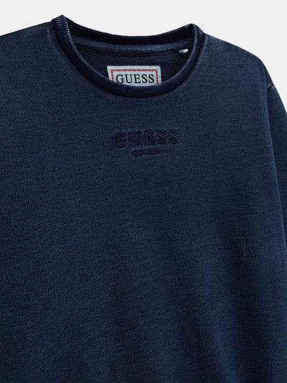 GUESS JEANS KIDS OVERSIZE LS ACTIVE PULLOVER