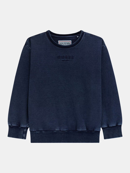 GUESS JEANS KIDS OVERSIZE LS ACTIVE PULLOVER