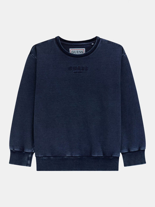 GUESS JEANS KIDS OVERSIZE LS ACTIVE PULLOVER