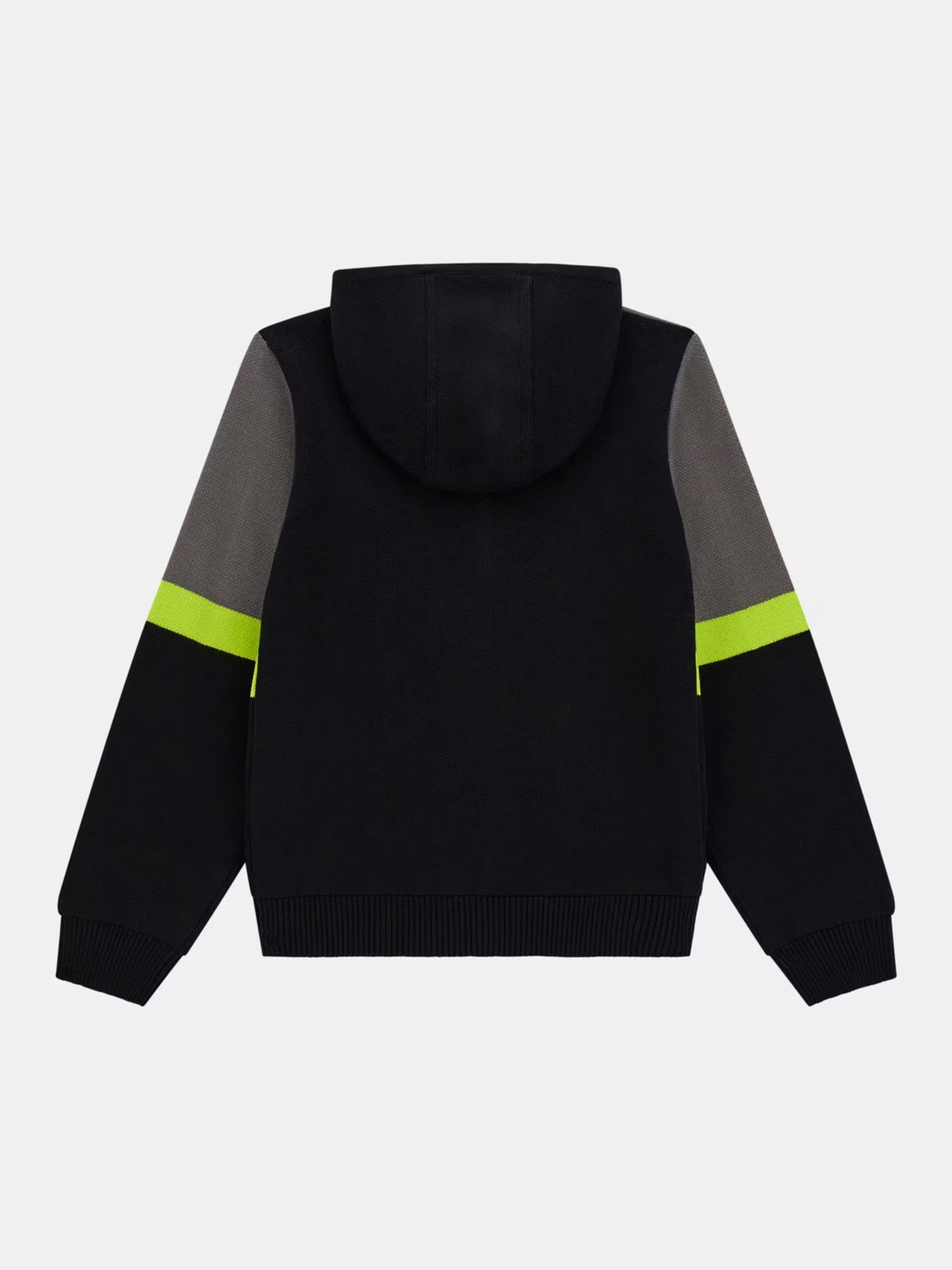 GUESS KNITTED LOGO PULLOVER WITH ZIP