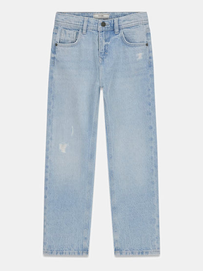 GUESS KIDS REGULAR FIT RIGID DENIM PANTS