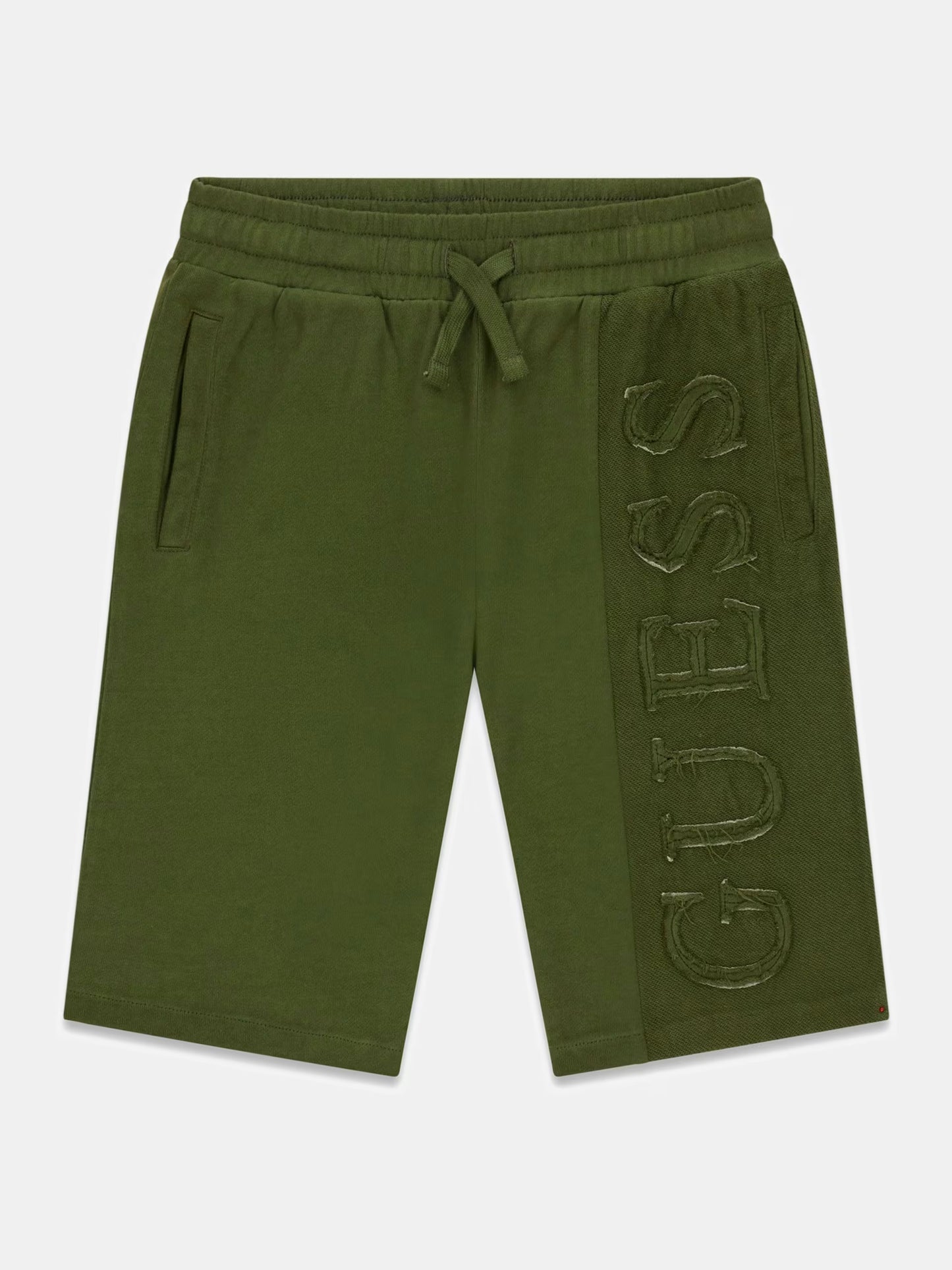 GUESS KIDS GMT DYE TERRY SIDE LOGO SHORTS