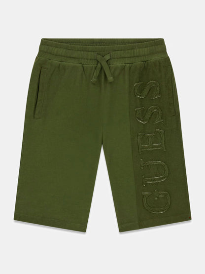 GUESS KIDS GMT DYE TERRY SIDE LOGO SHORTS