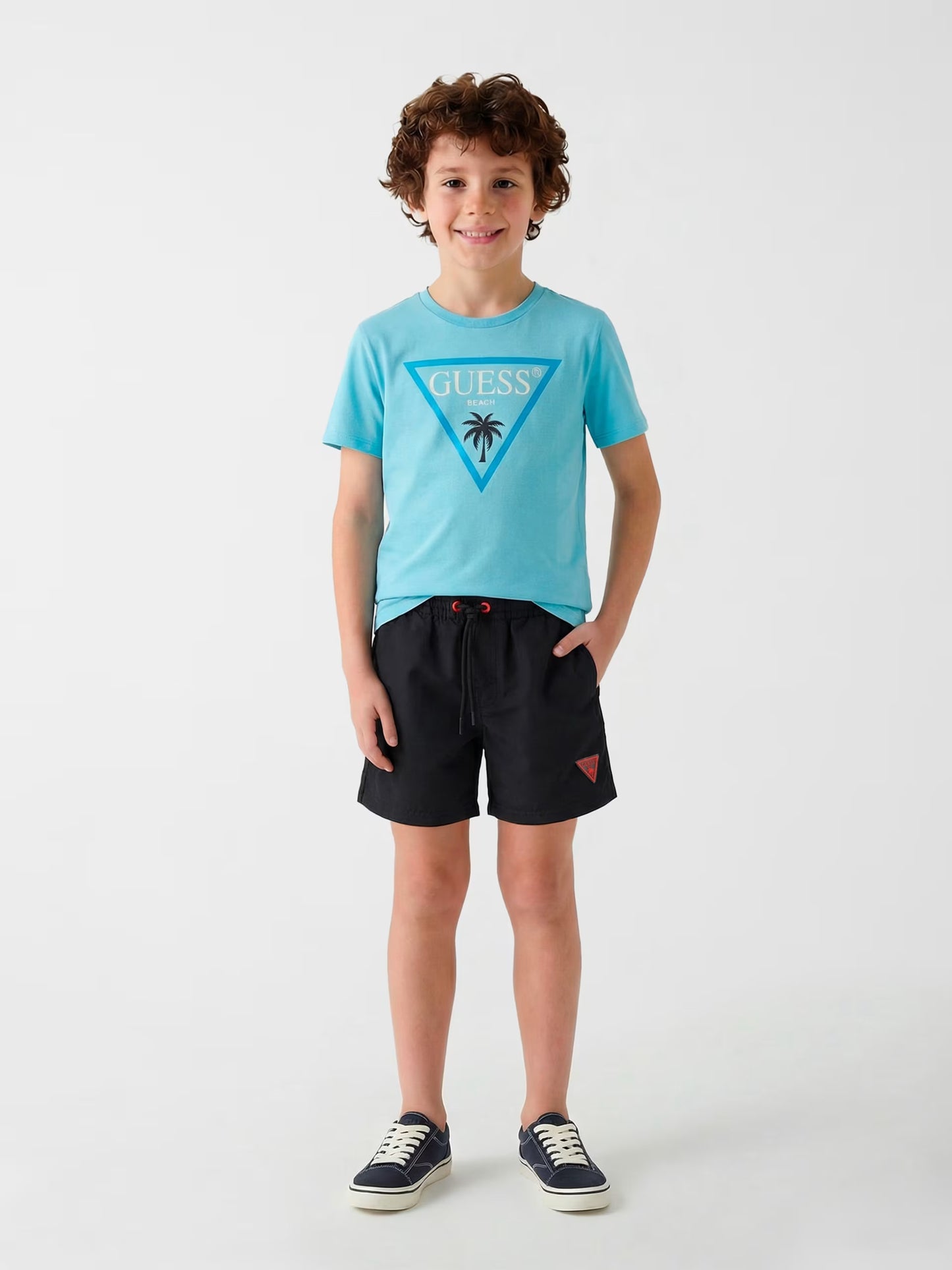 GUESS KIDS MINI ME SWIMWEAR TRUNK