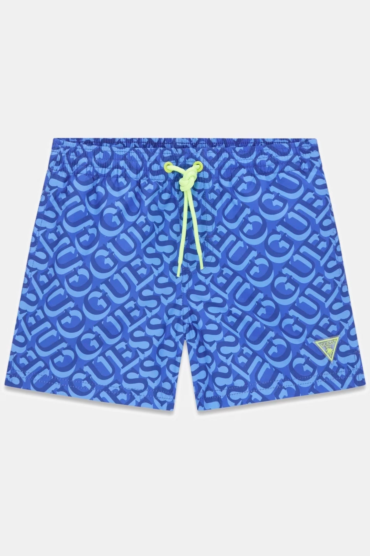 GUESS KIDS ALLOVER PRINT SWIM TRUNK