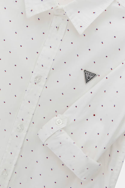 GUESS KIDS PRINTED POPLIN SHIRT