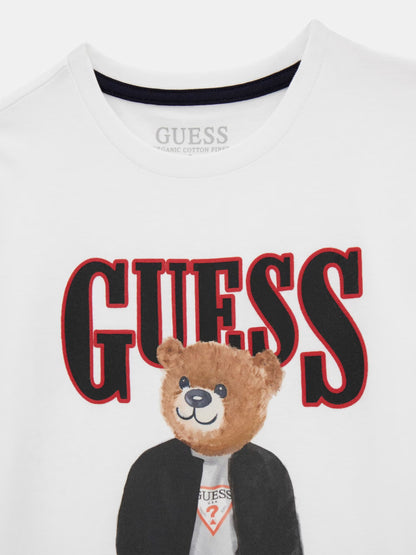 GUESS KIDS TEDDY BEAR T SHIRT