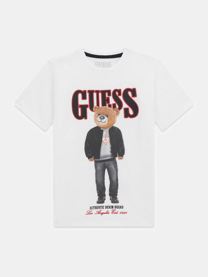 GUESS KIDS TEDDY BEAR T SHIRT