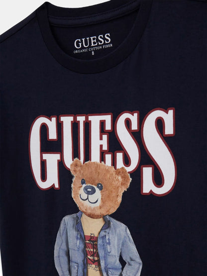 GUESS KIDS TEDDY BEAR T SHIRT