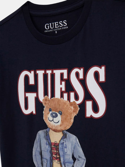 GUESS KIDS TEDDY BEAR T SHIRT