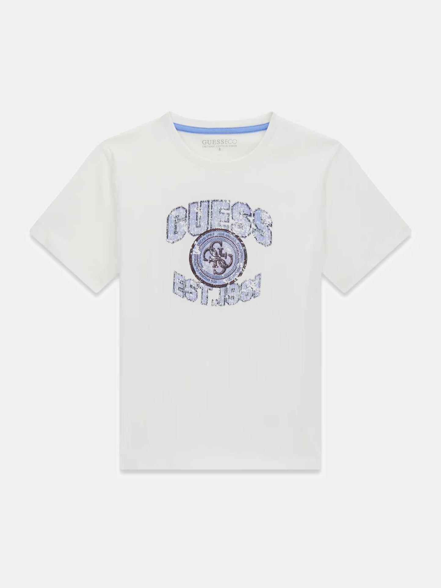 GUESS KIDS PRINTED LOGO T SHIRT