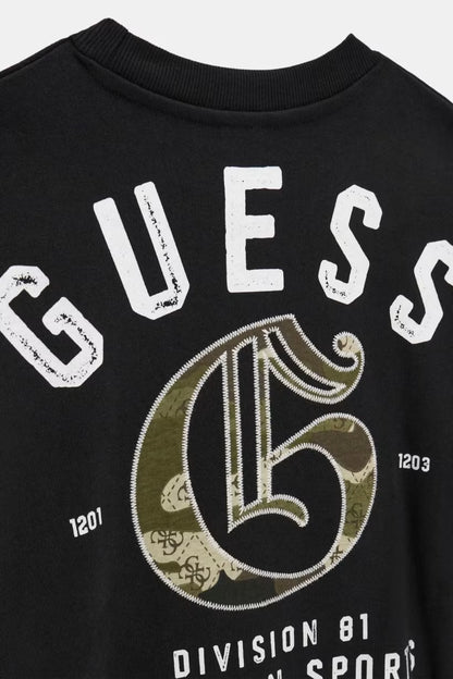 GUESS KIDS BACKPRINT OVERSIZED SWEATSHIRT