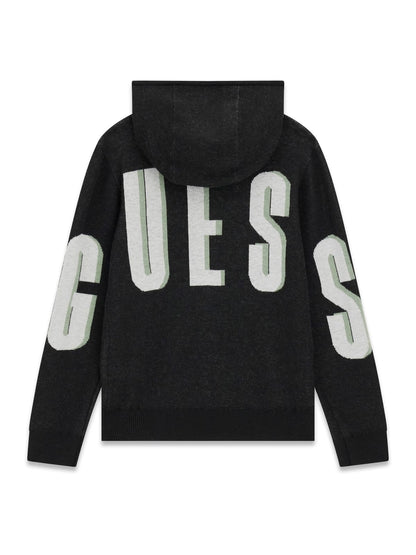 GUESS KIDS BACKPRINT HOODED SWEATSHIRT