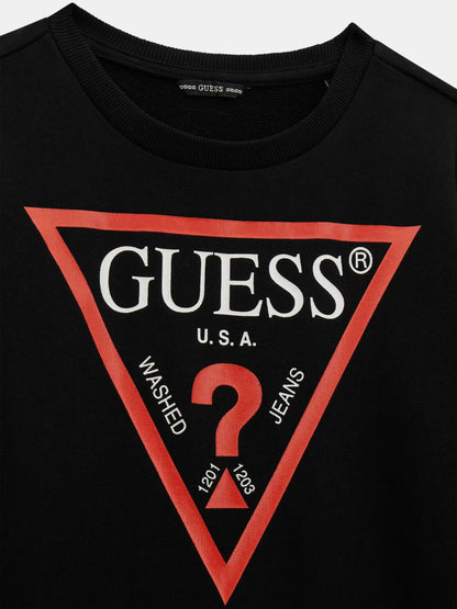 GUESS CORE TRIANGLE LOGO FLEECE